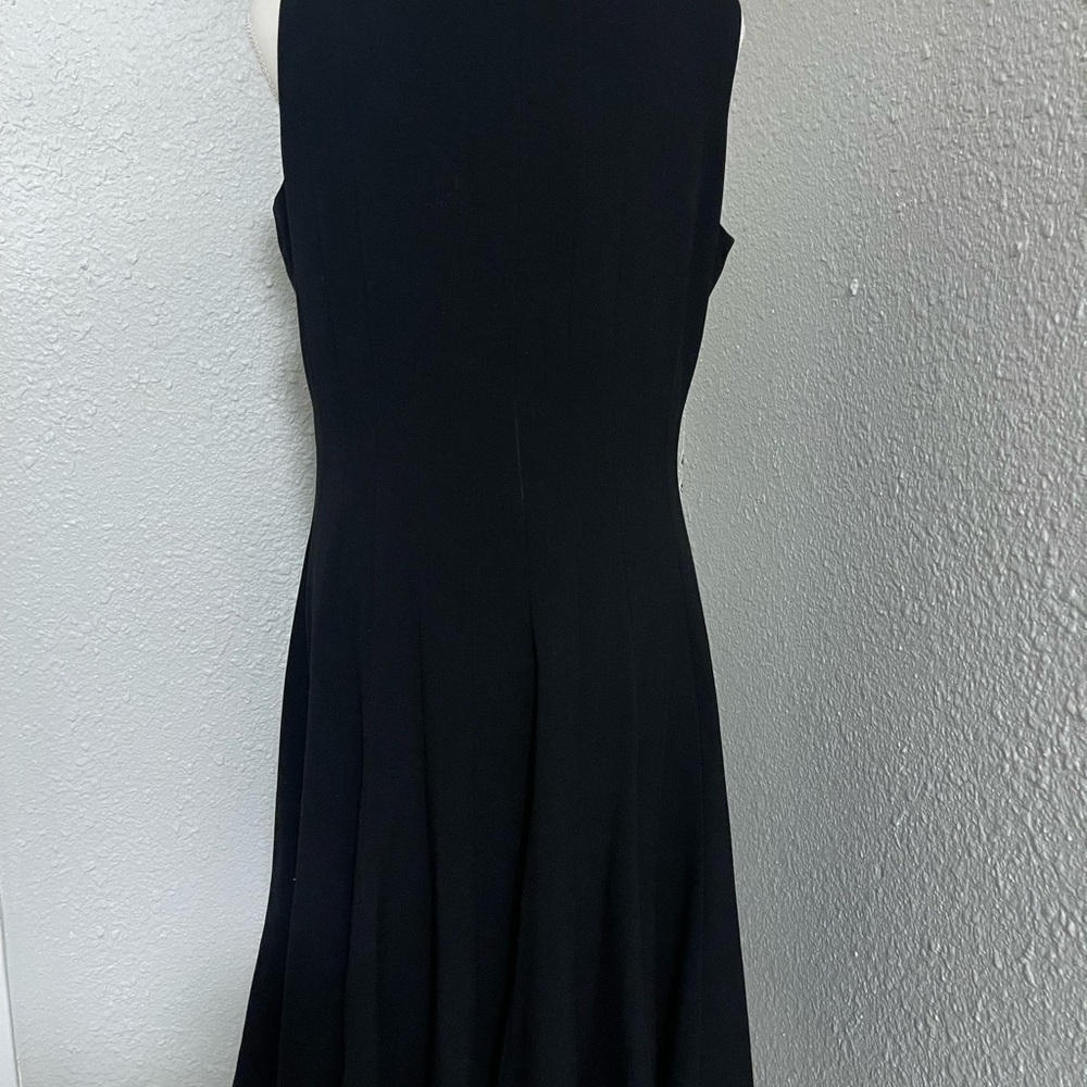 Calvin Klein Black Halter Sheath Dress